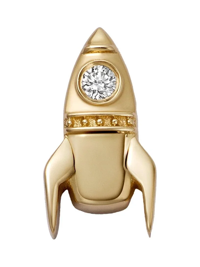 Diamond Pocket Rocket Charm