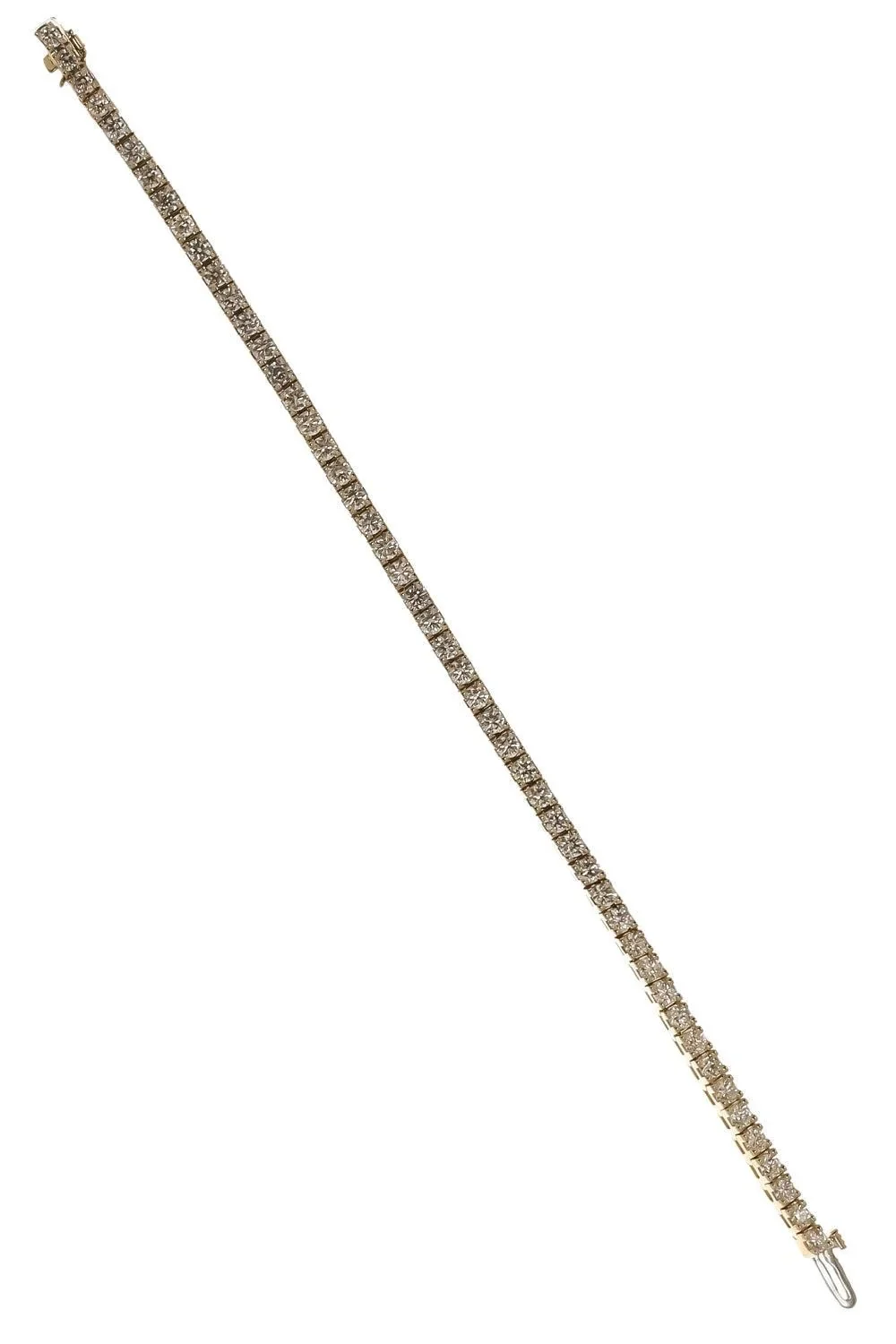 Diamond Round Tennis Bracelet - 5ct Diamond Round Tennis Bracelet - 5ct