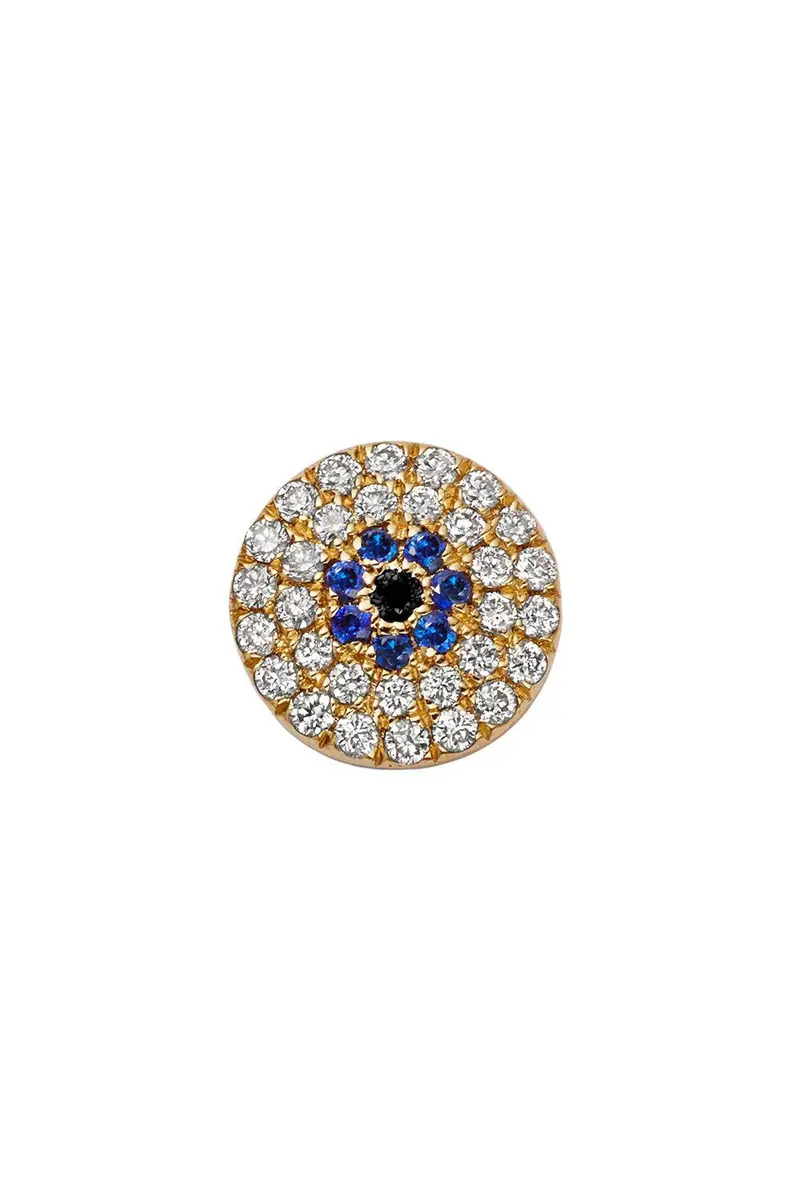 LOQUET Diamond Sapphire Evil Eye Charm | Image 1 LOQUET Diamond Sapphire Evil Eye Charm | Image 1
