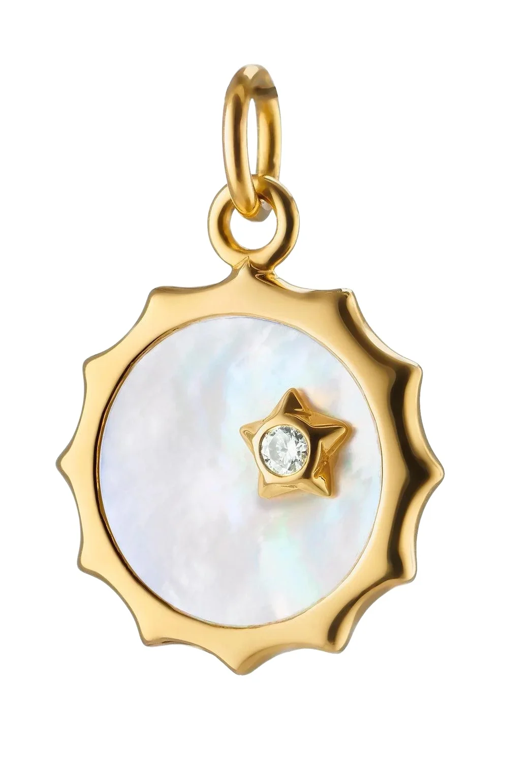 Diamond Sun And Star Happiness Pendant Diamond Sun And Star Happiness Pendant