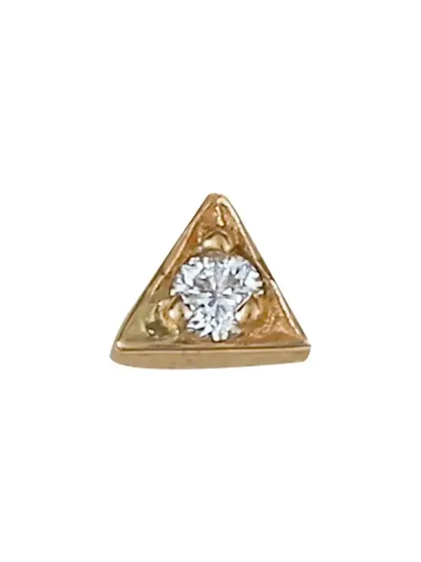 Diamond Triangle Ear End Diamond Triangle Ear End