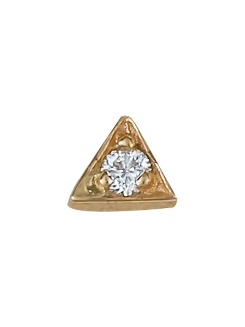Diamond Triangle Ear End Diamond Triangle Ear End