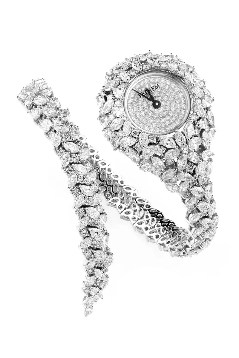 YEPREM Diamond Wrap Y-Momento Watch | Image 1 YEPREM Diamond Wrap Y-Momento Watch | Image 1