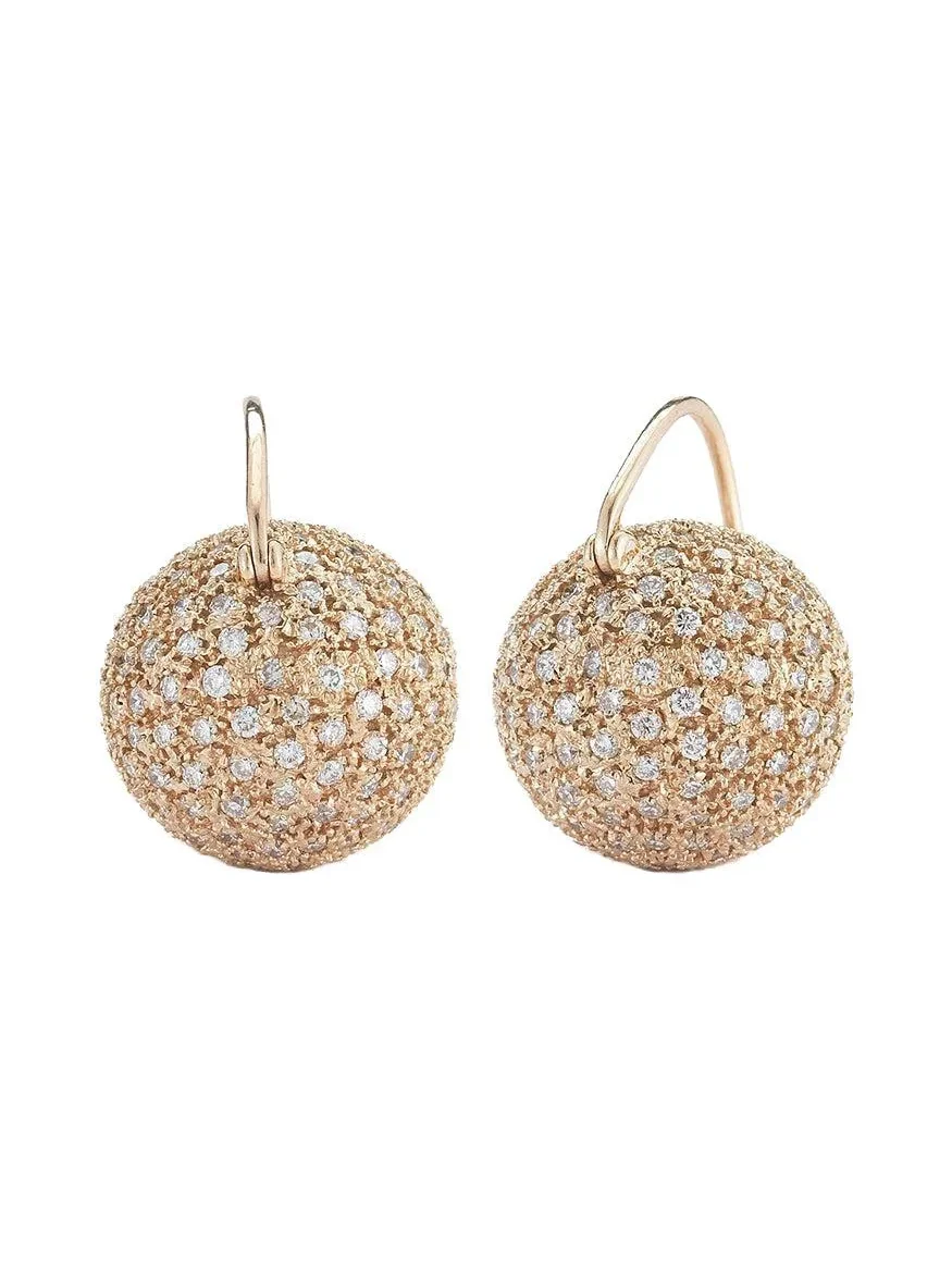 Ecclesia Diamond Ball Earrings Ecclesia Diamond Ball Earrings