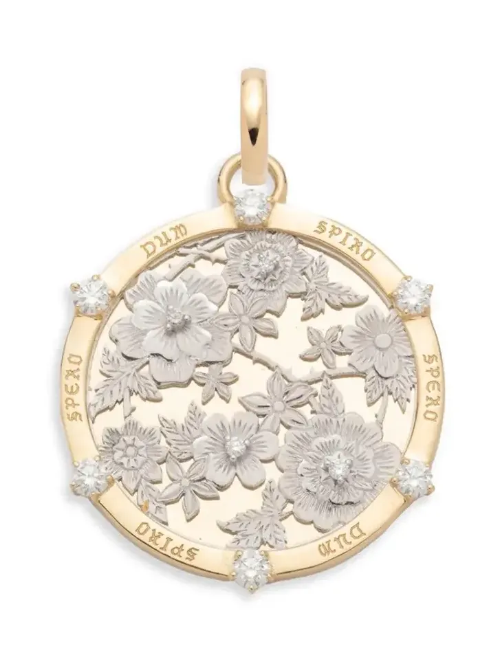 Floral Screen Resilience Large Medallion