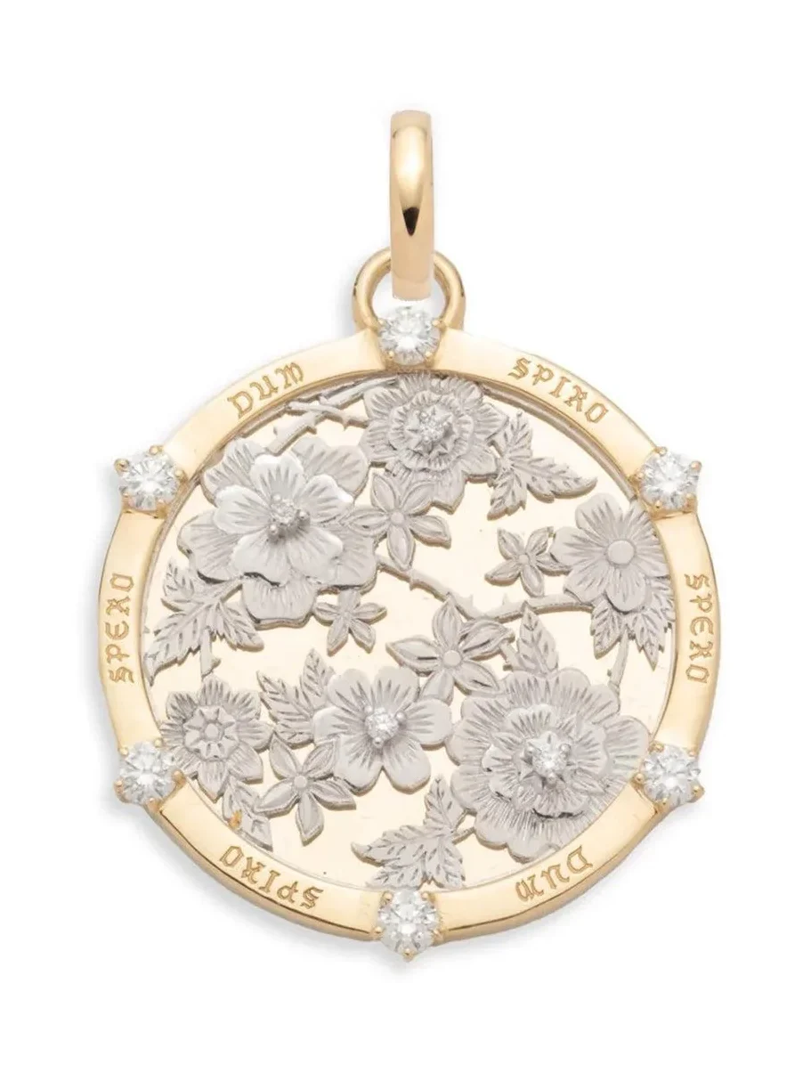 Floral Screen Resilience Large Medallion