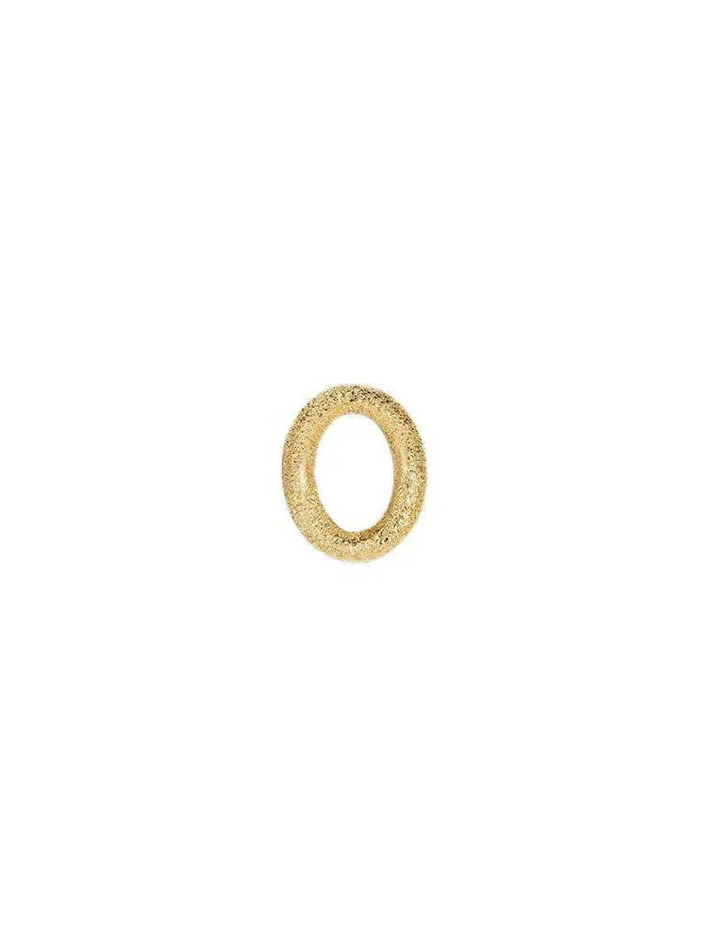 Florentine Finish One Oval Link Florentine Finish One Oval Link