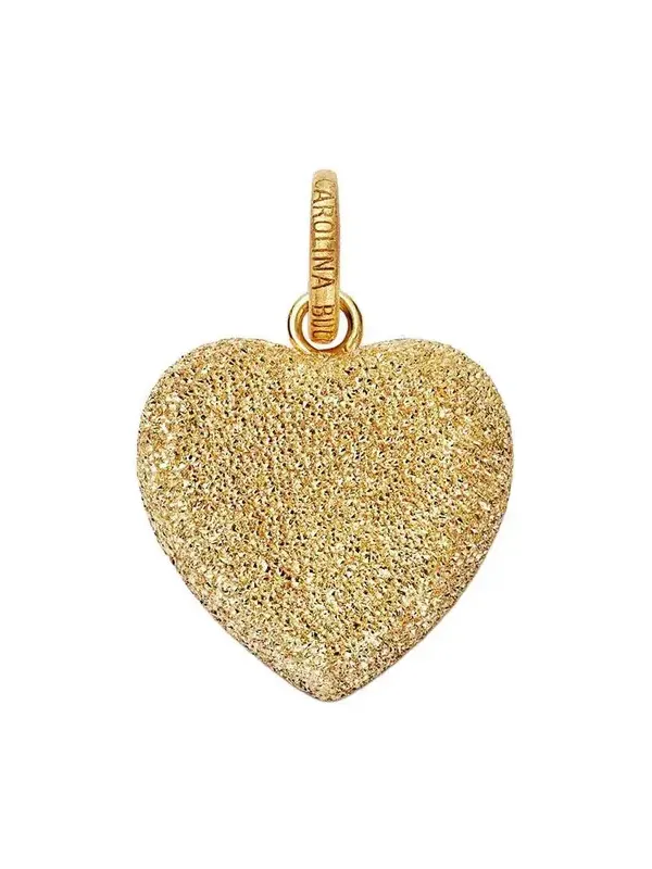 Florentine Finish Small Cuore Pendant