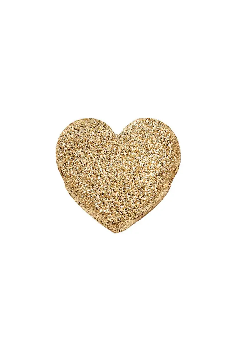 Carolina Bucci Forte Got Lucky Florentine Finish Cuore Bead | Image 1 Carolina Bucci Forte Got Lucky Florentine Finish Cuore Bead | Image 1