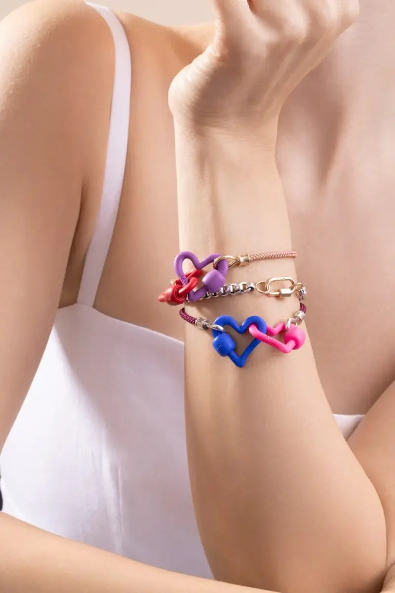 Marla Aaron Freeform Heartlock - Cobalt | Thumbnail 2