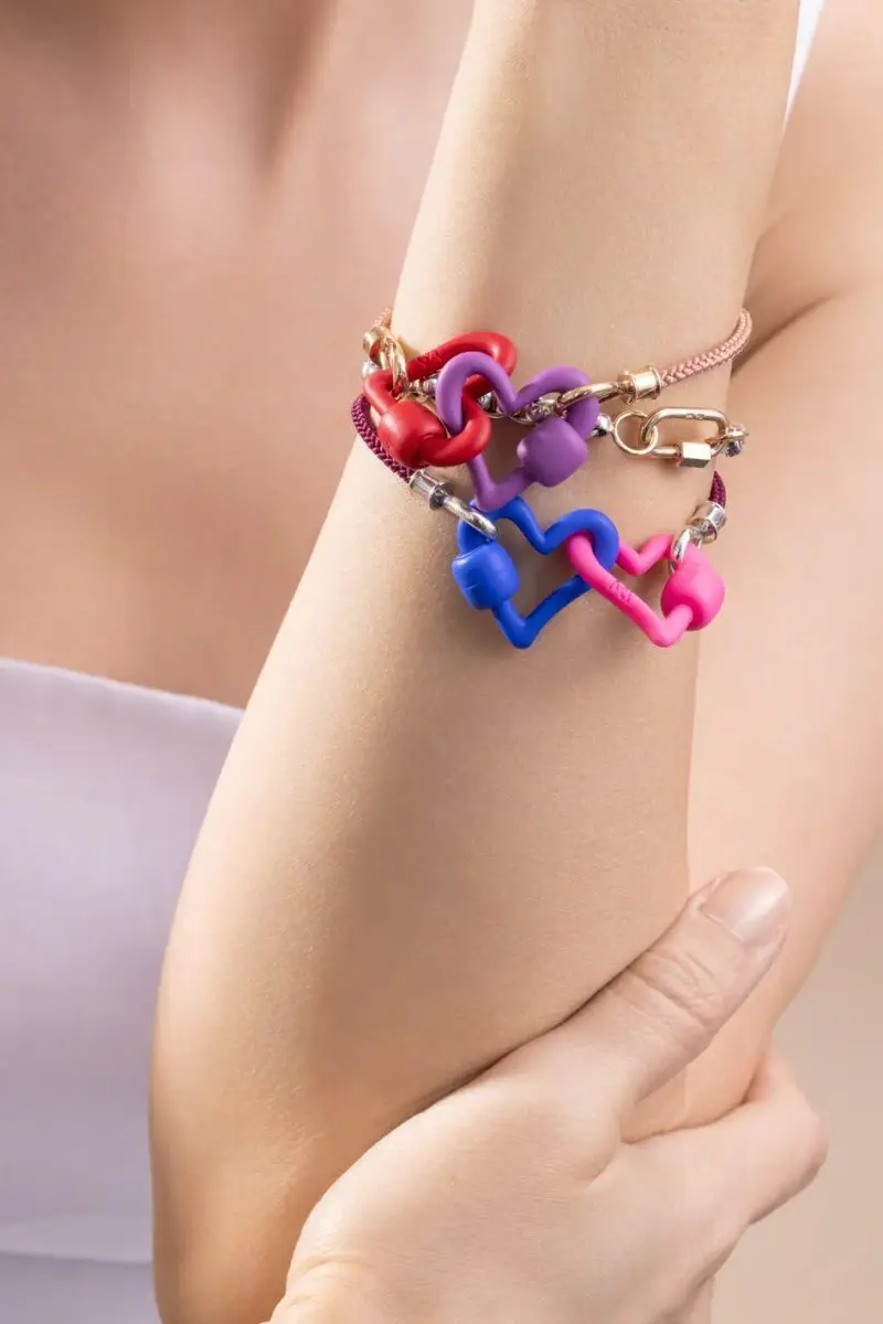 Marla Aaron Freeform Heartlock - Cobalt | Thumbnail 4
