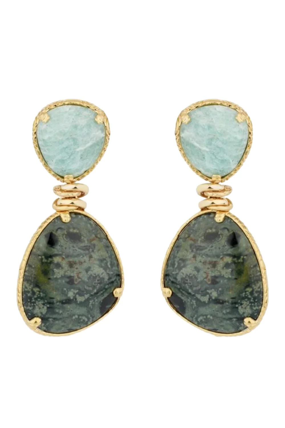 Green Silia Earrings Green Silia Earrings
