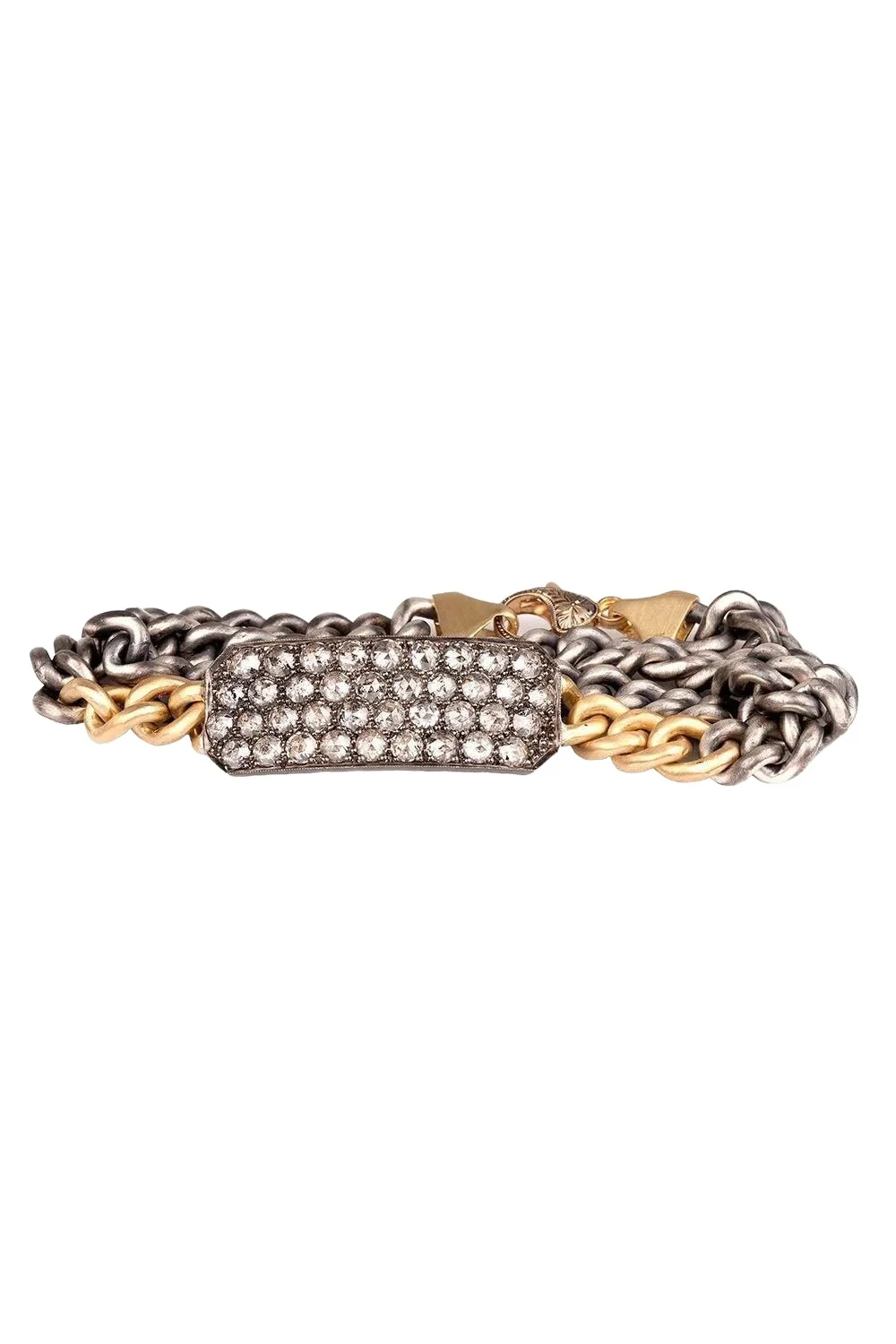 Grey Diamond Ten Table Bracelet Grey Diamond Ten Table Bracelet