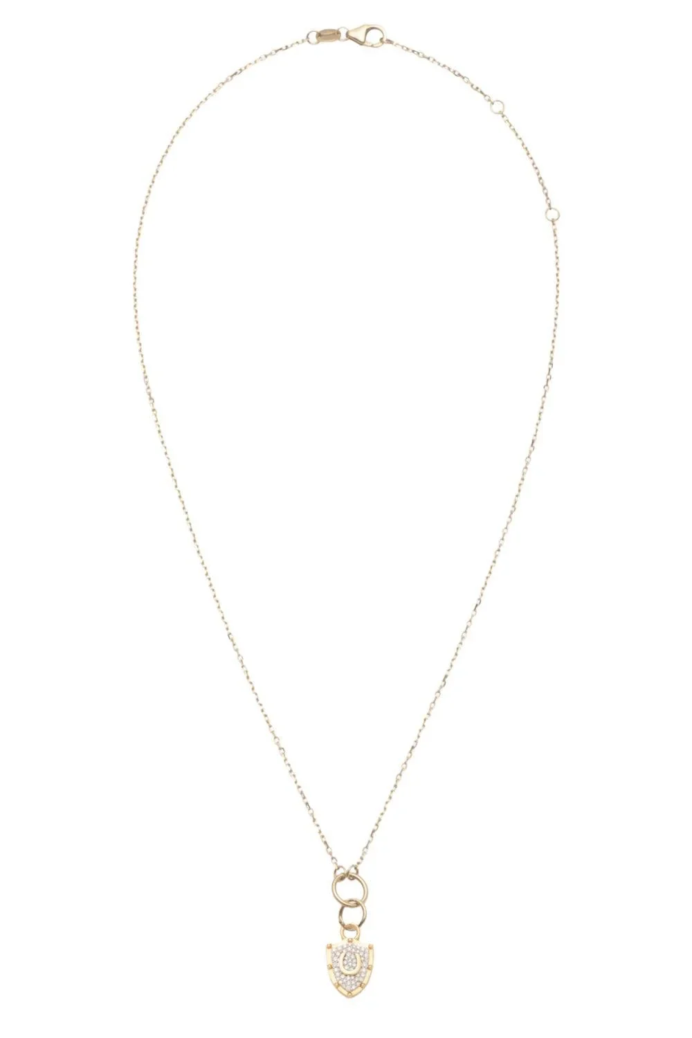 Horseshoe Protection Fine Belcher Necklace Horseshoe Protection Fine Belcher Necklace