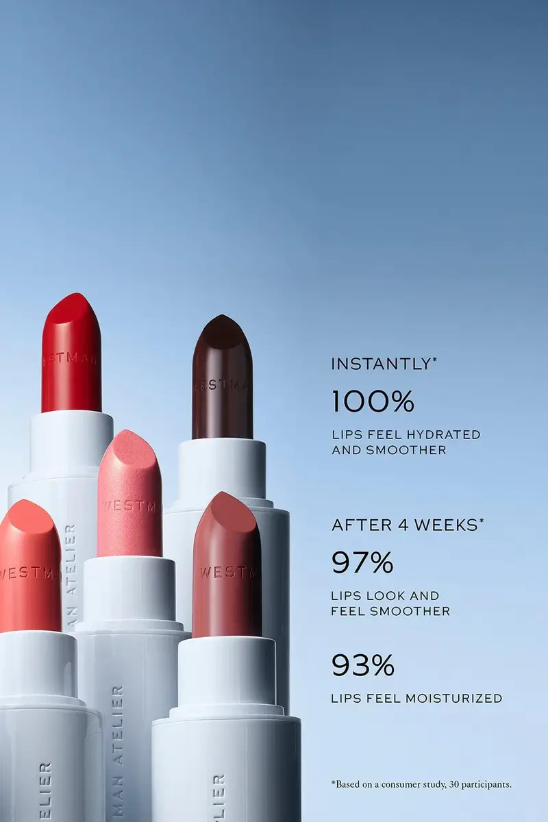 Westman Atelier Hydrobalm Sheer Tinted Lipstick - Pippi | Thumbnail 6 Westman Atelier Hydrobalm Sheer Tinted Lipstick - Pippi | Thumbnail 6