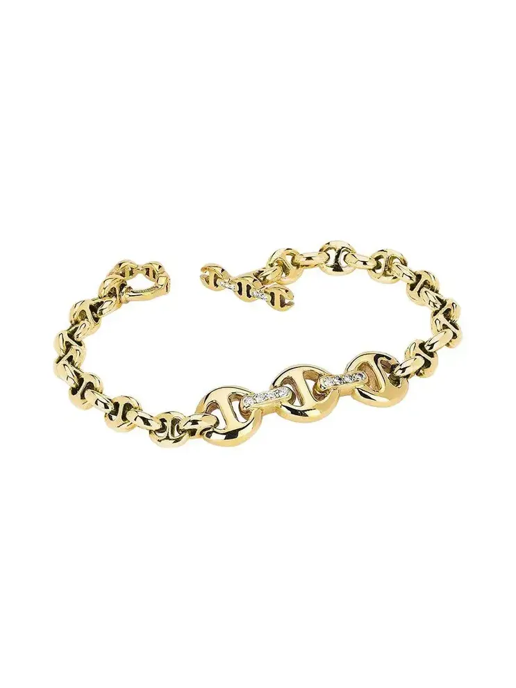 ID Diamond Toggle Bracelet
