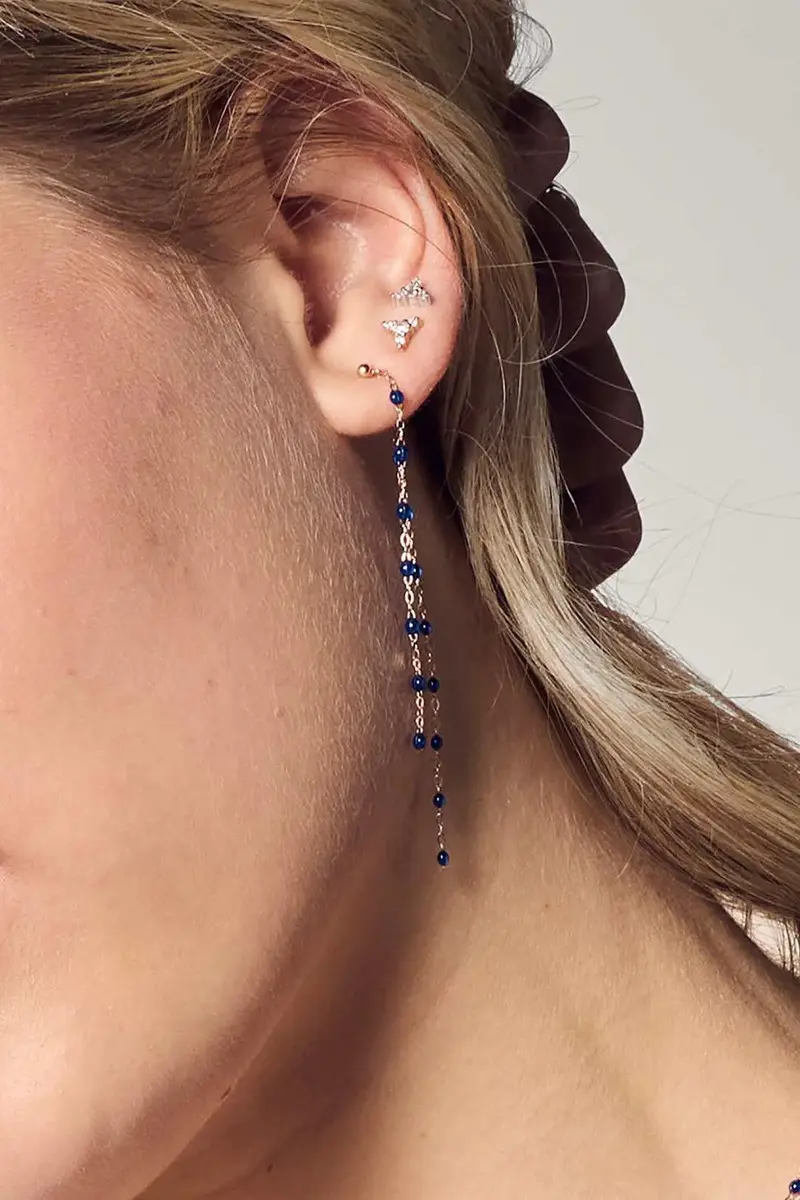Gigi Clozeau Lapis Classic Gigi Dangling Earrings - Yellow | Thumbnail 2 Gigi Clozeau Lapis Classic Gigi Dangling Earrings - Yellow | Thumbnail 2