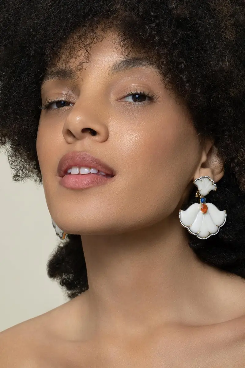 Silvia Furmanovich Lapis Opal Jarina Dervish Earrings | Thumbnail 2
