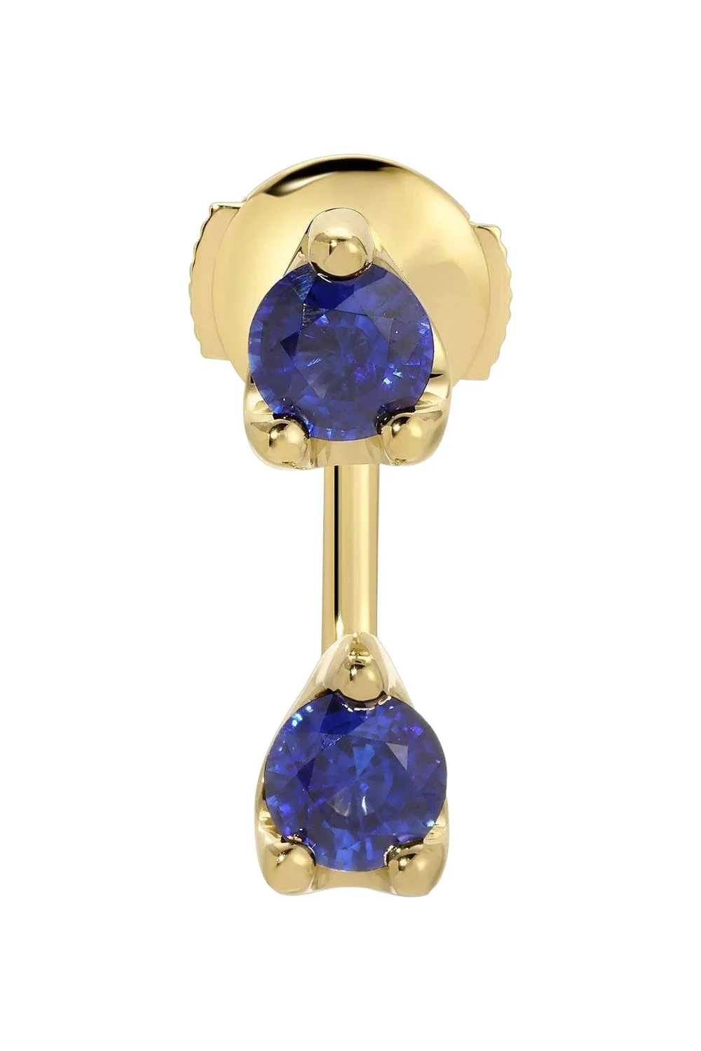 Anita Ko Large Blue Sapphire Orbit Earring