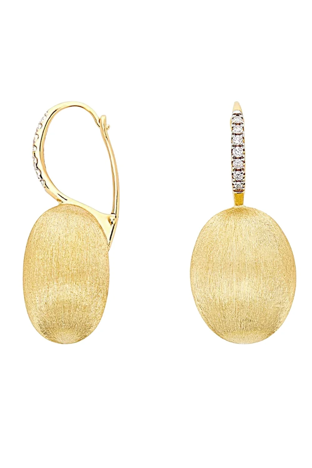 Large Ciliegine Drop Earring