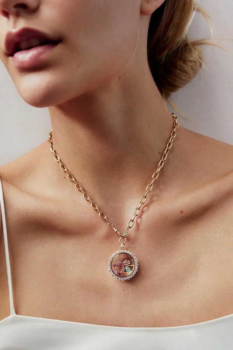 LOQUET Large Evil Eye Charm | Thumbnail 2
