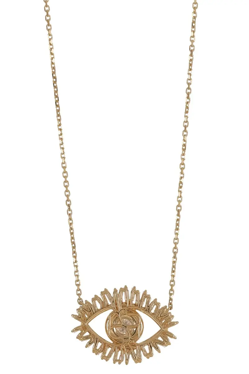 Suzanne Kalan Large Fireworks Evil Eye Necklace | Thumbnail 3 Suzanne Kalan Large Fireworks Evil Eye Necklace | Thumbnail 3