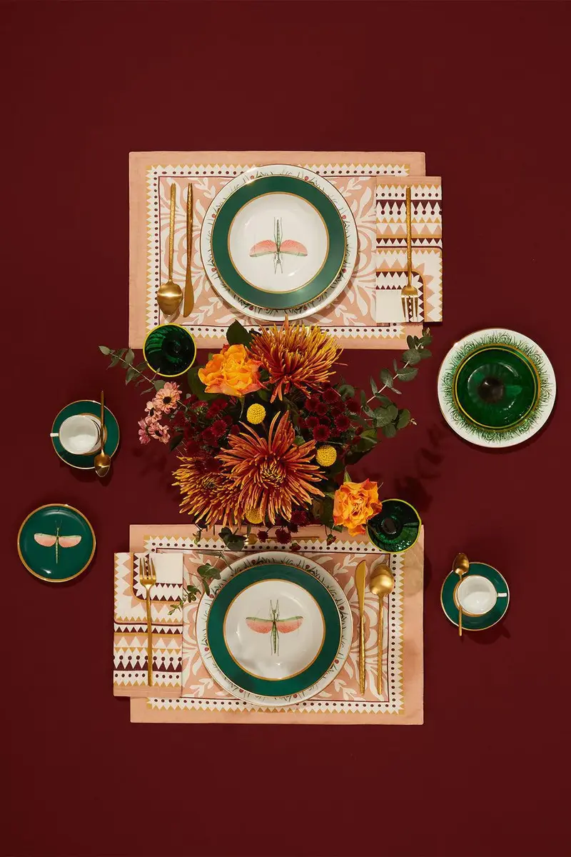 La DoubleJ Large Napkins Set Of 2 - Doric Placee | Thumbnail 2