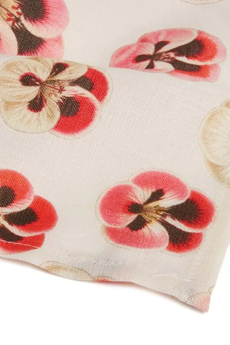 La DoubleJ Large Napkins Set Of 2 - Pansy | Thumbnail 3 La DoubleJ Large Napkins Set Of 2 - Pansy | Thumbnail 3
