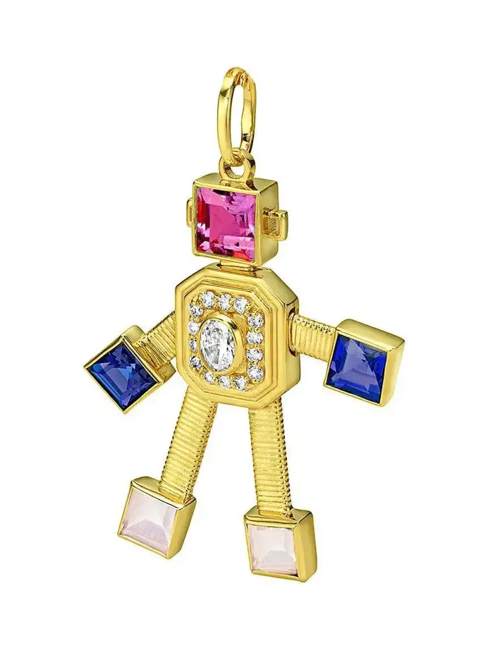 Large Rocky Van Robot Pendant