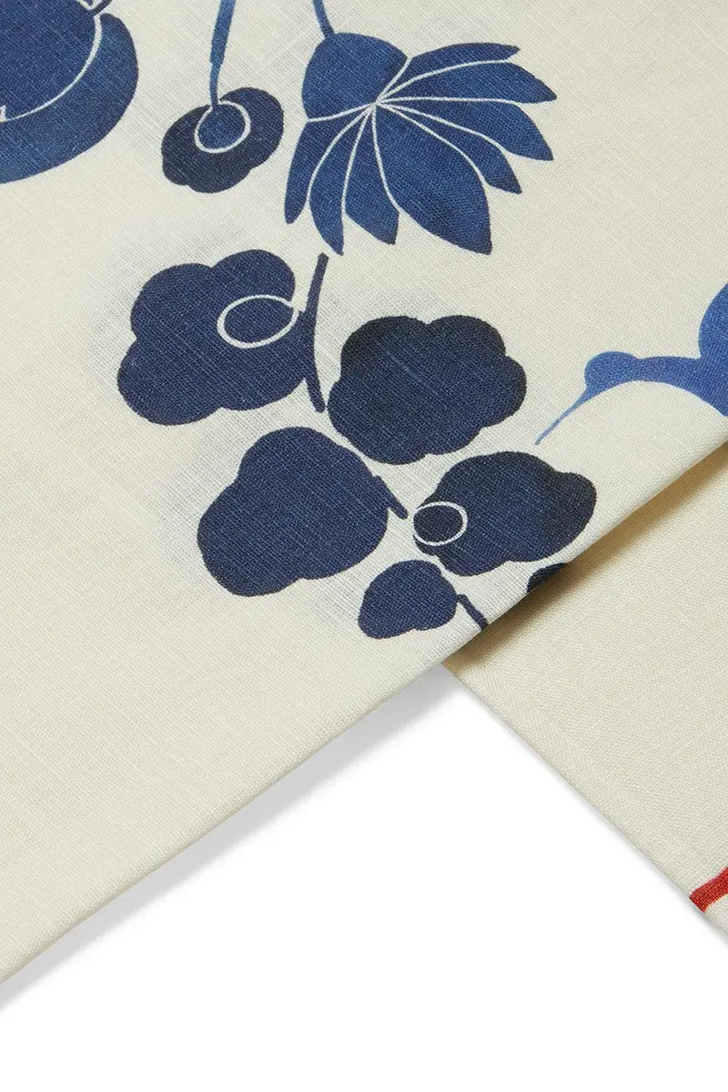 La DoubleJ Large Tablecloth - Wildbird Placee Blue | Thumbnail 2 La DoubleJ Large Tablecloth - Wildbird Placee Blue | Thumbnail 2