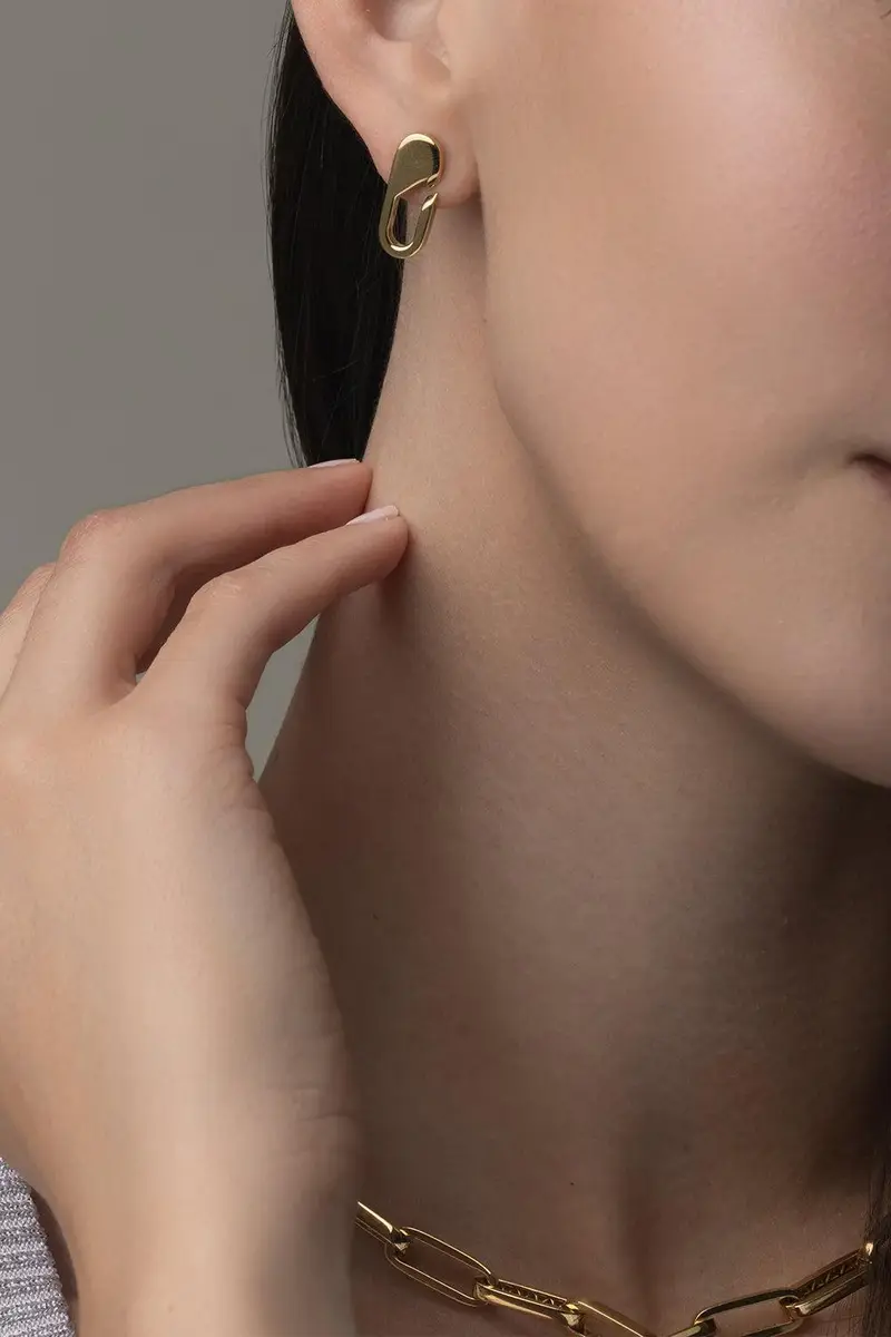 BIZZOTTO Link Earrings | Thumbnail 2