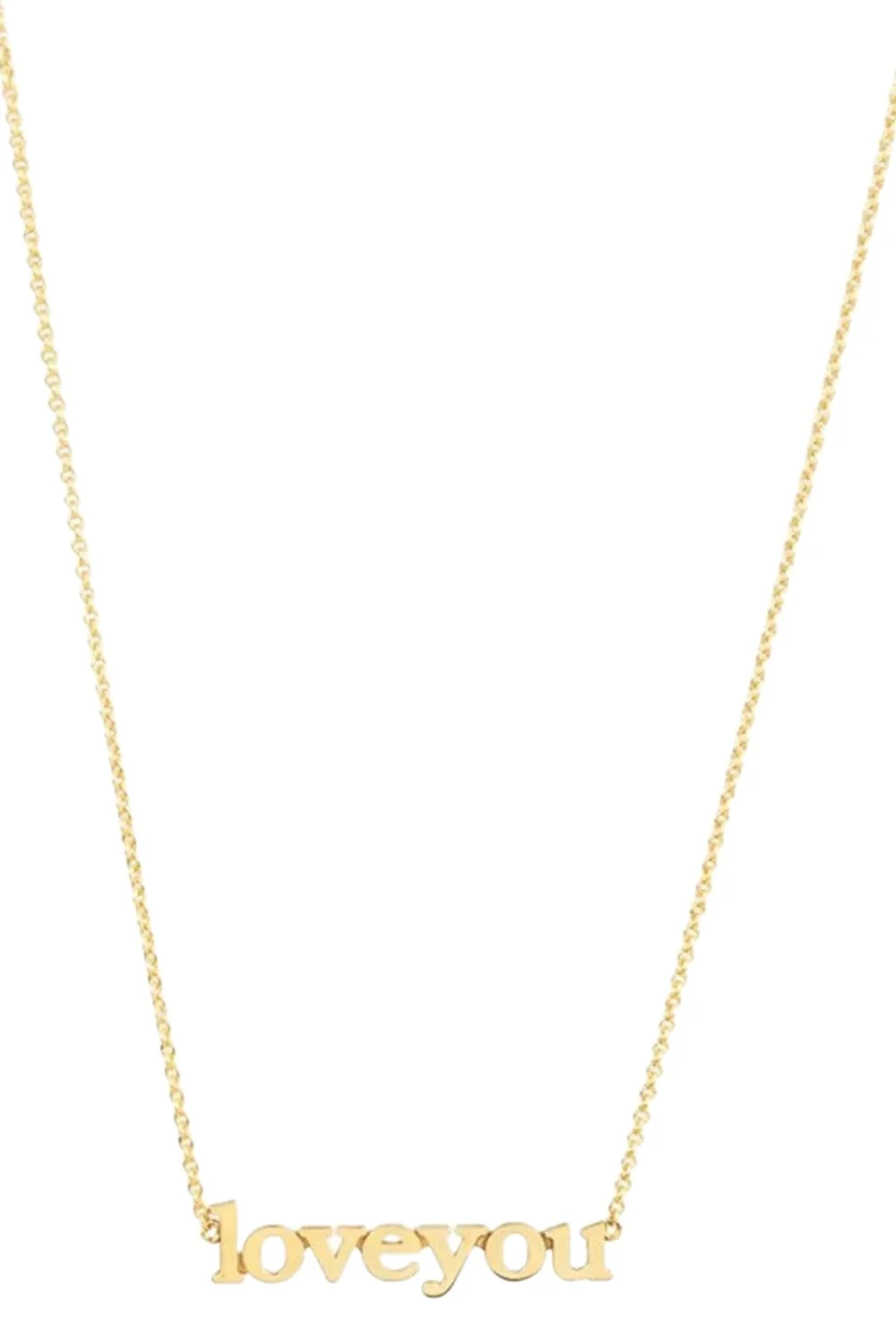 Love You Necklace Love You Necklace