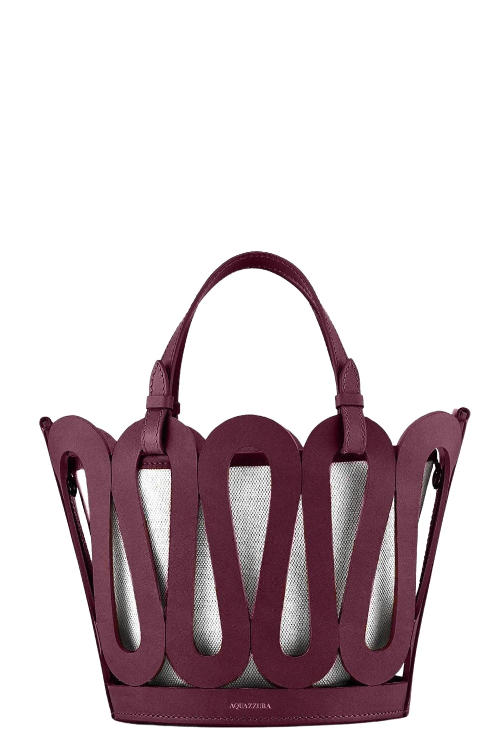 Aquazzura Medium Artistè Tote Bag - Natural Blackberry