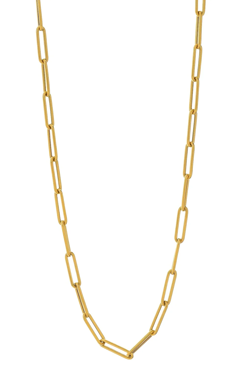 MARISSA DIAMONDS Medium Paper Clip Chain