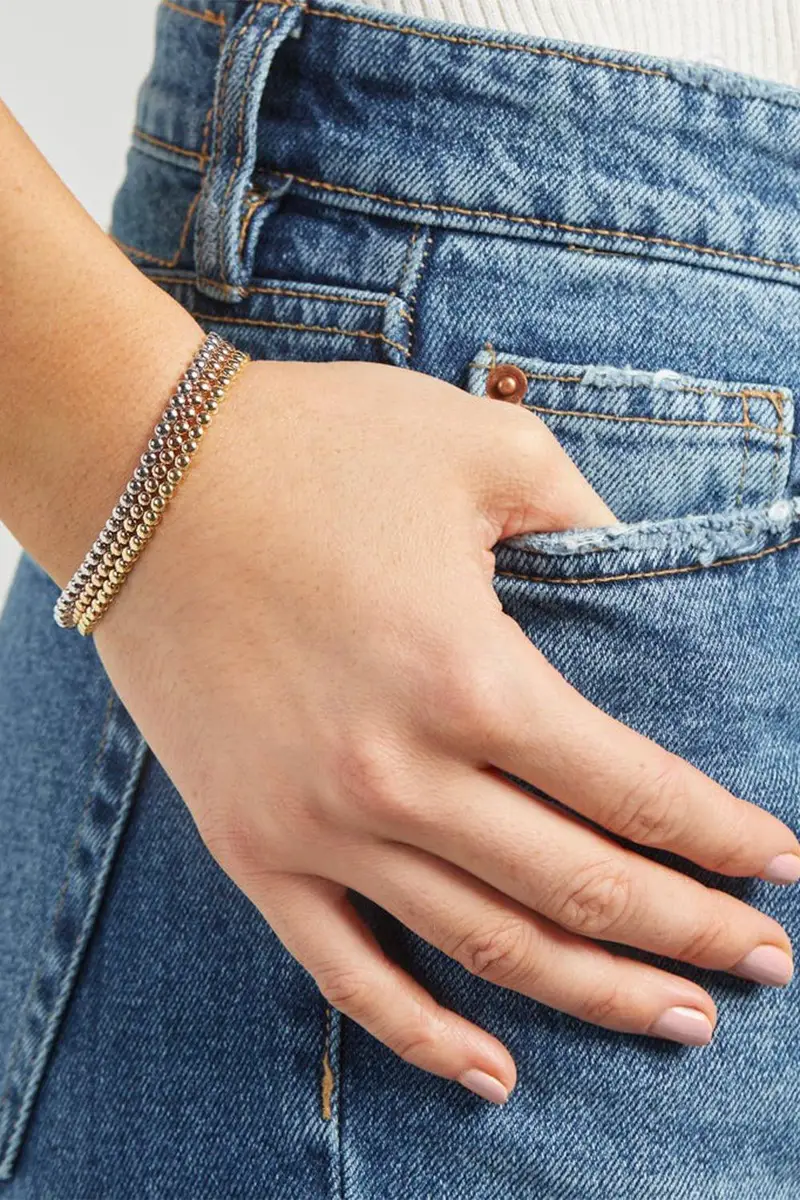 Jennifer Meyer Mini Bezel Tennis Bracelet | Thumbnail 3