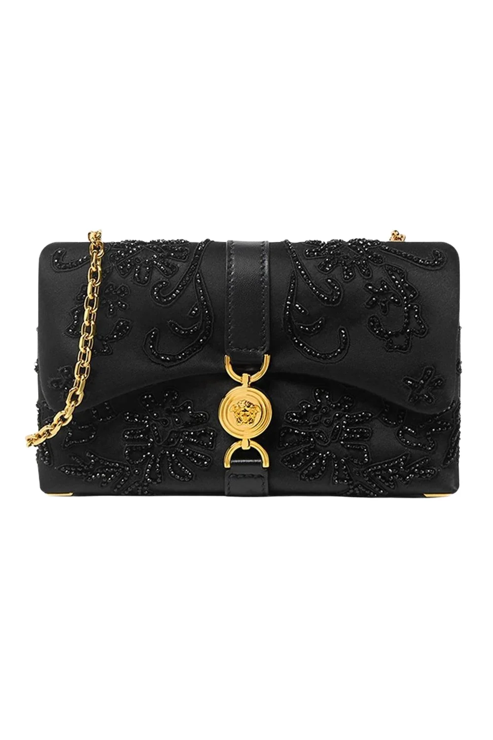 Mini Klieo Bag - Black Beaded Mini Klieo Bag - Black Beaded