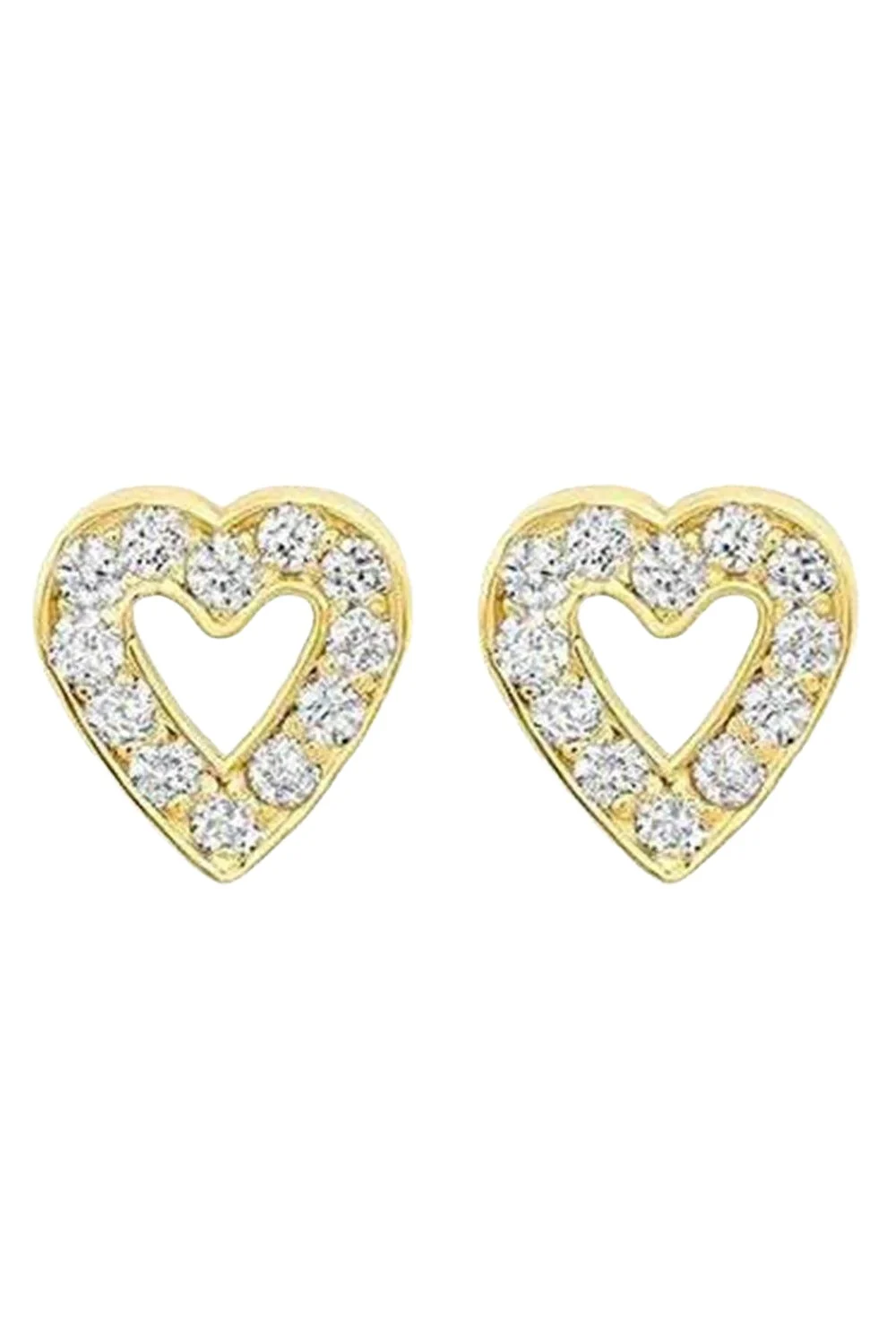 Jennifer Meyer Mini Open Heart Studs