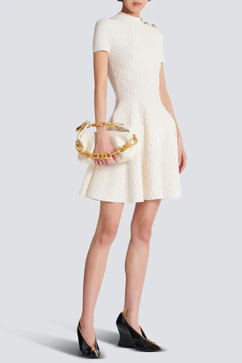 Balmain Mini Sync Bag - Creme | Thumbnail 3