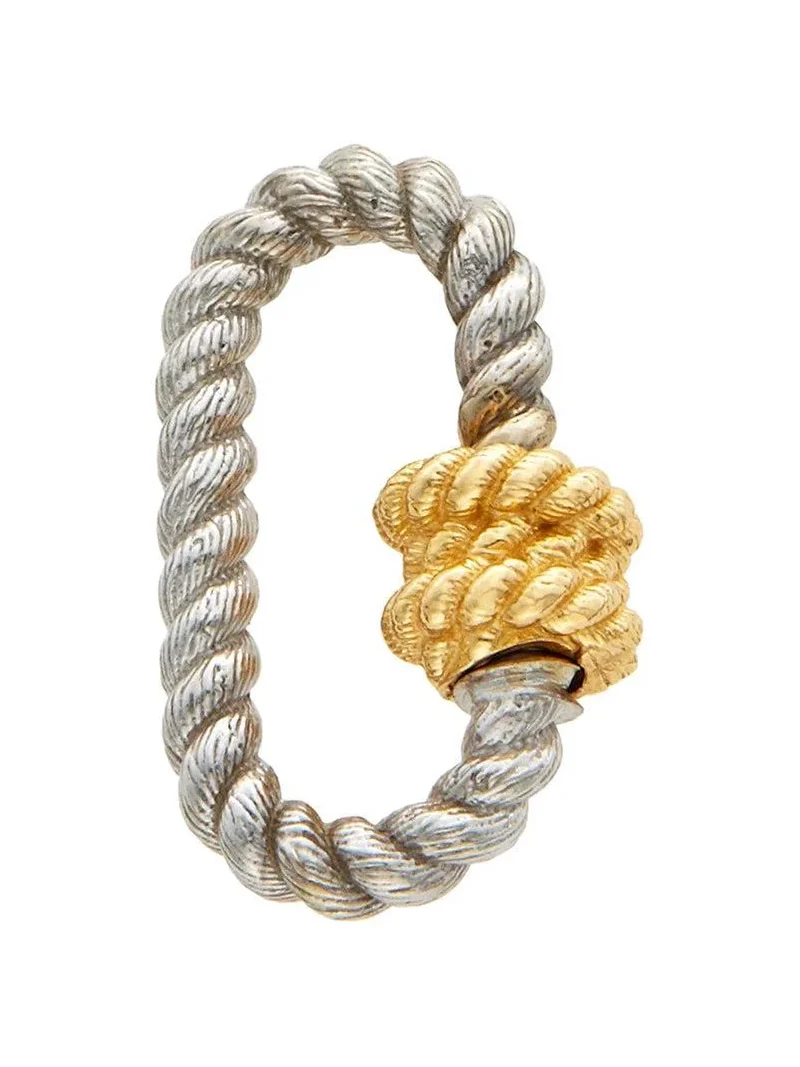 Marla Aaron Mixed Metal Twisted Locked