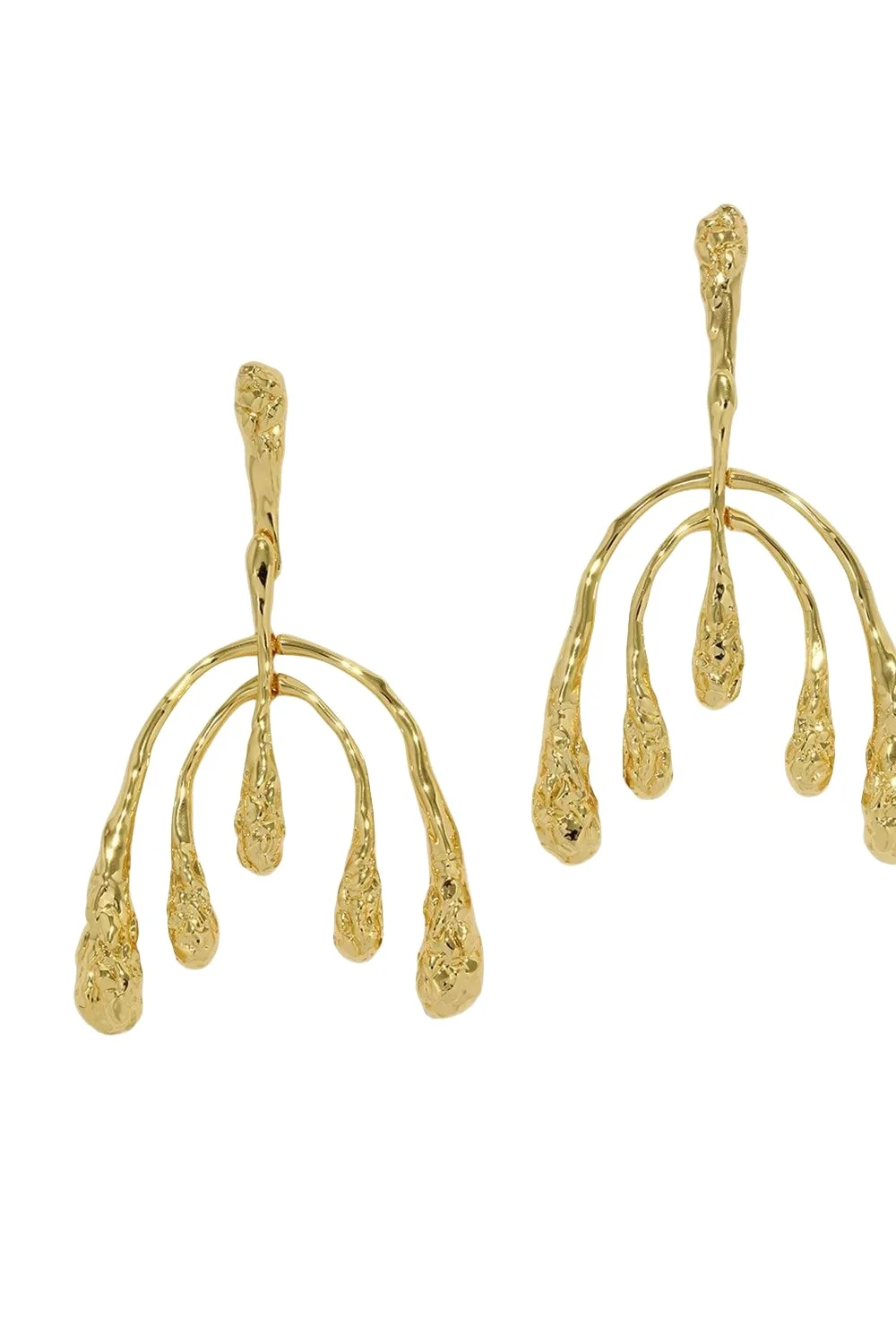 ALEXIS BITTAR Molten Spiral Hoop Earring | Thumbnail 1 ALEXIS BITTAR Molten Spiral Hoop Earring | Thumbnail 1