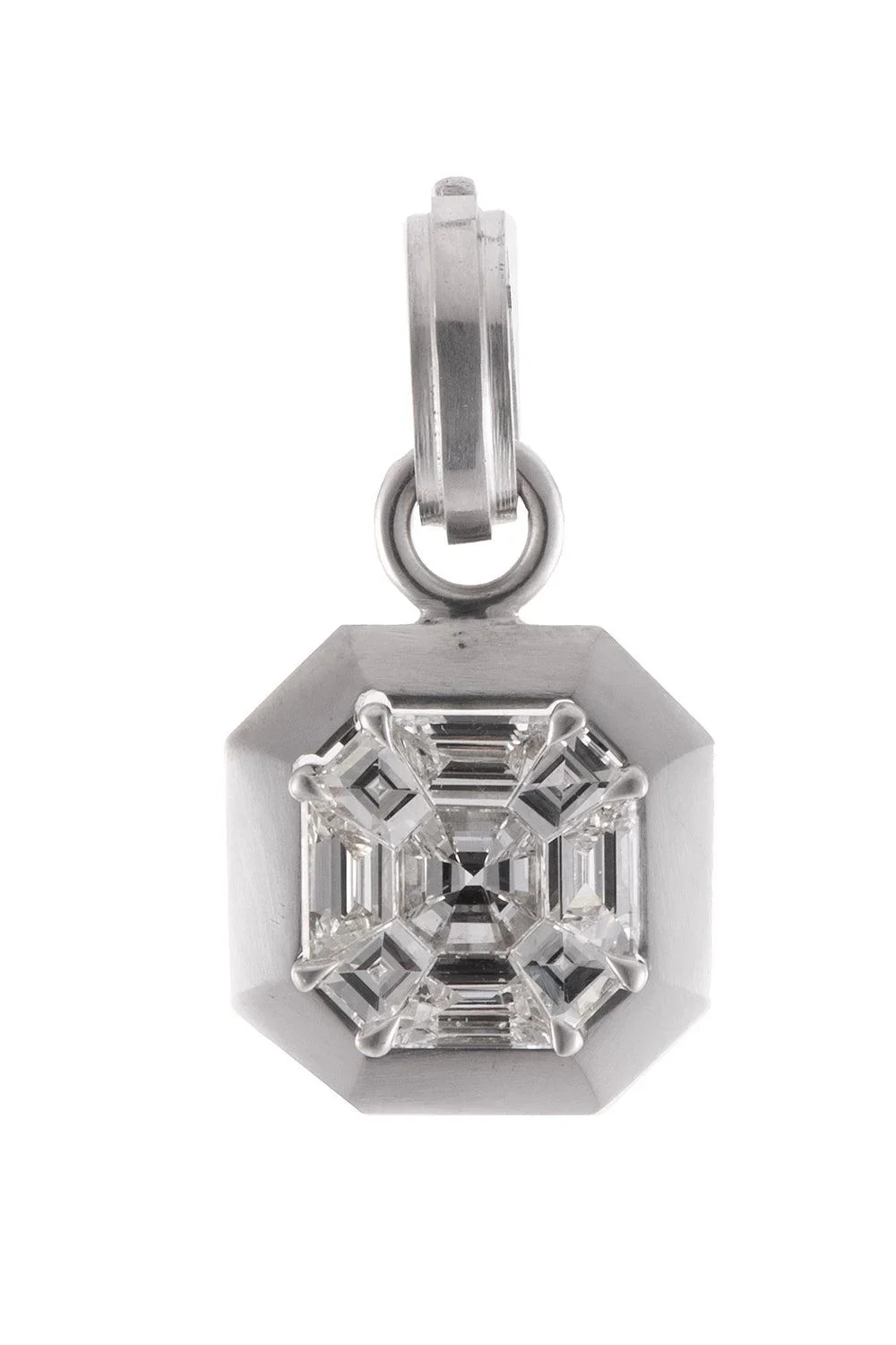 Sylva & Cie Mosaic Diamond Pendant