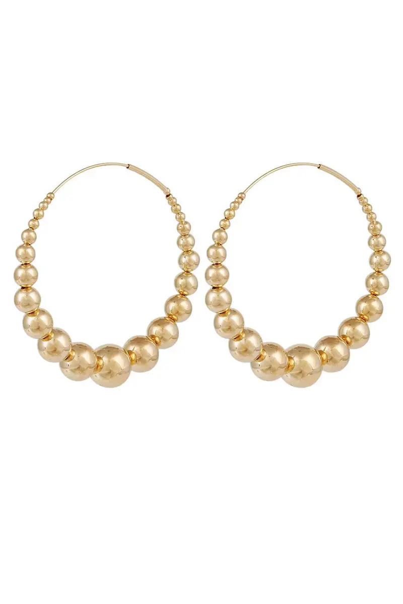 Gas Bijoux Multiperla Hoop Earrings | Image 1 Gas Bijoux Multiperla Hoop Earrings | Image 1