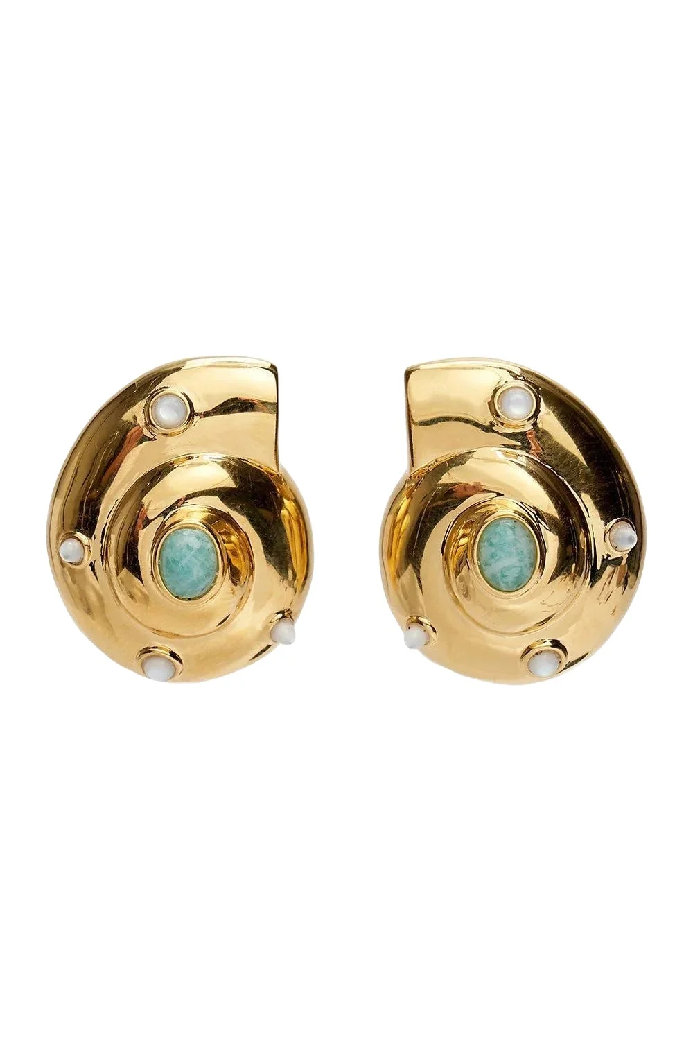 Nautilus Stud Earrings