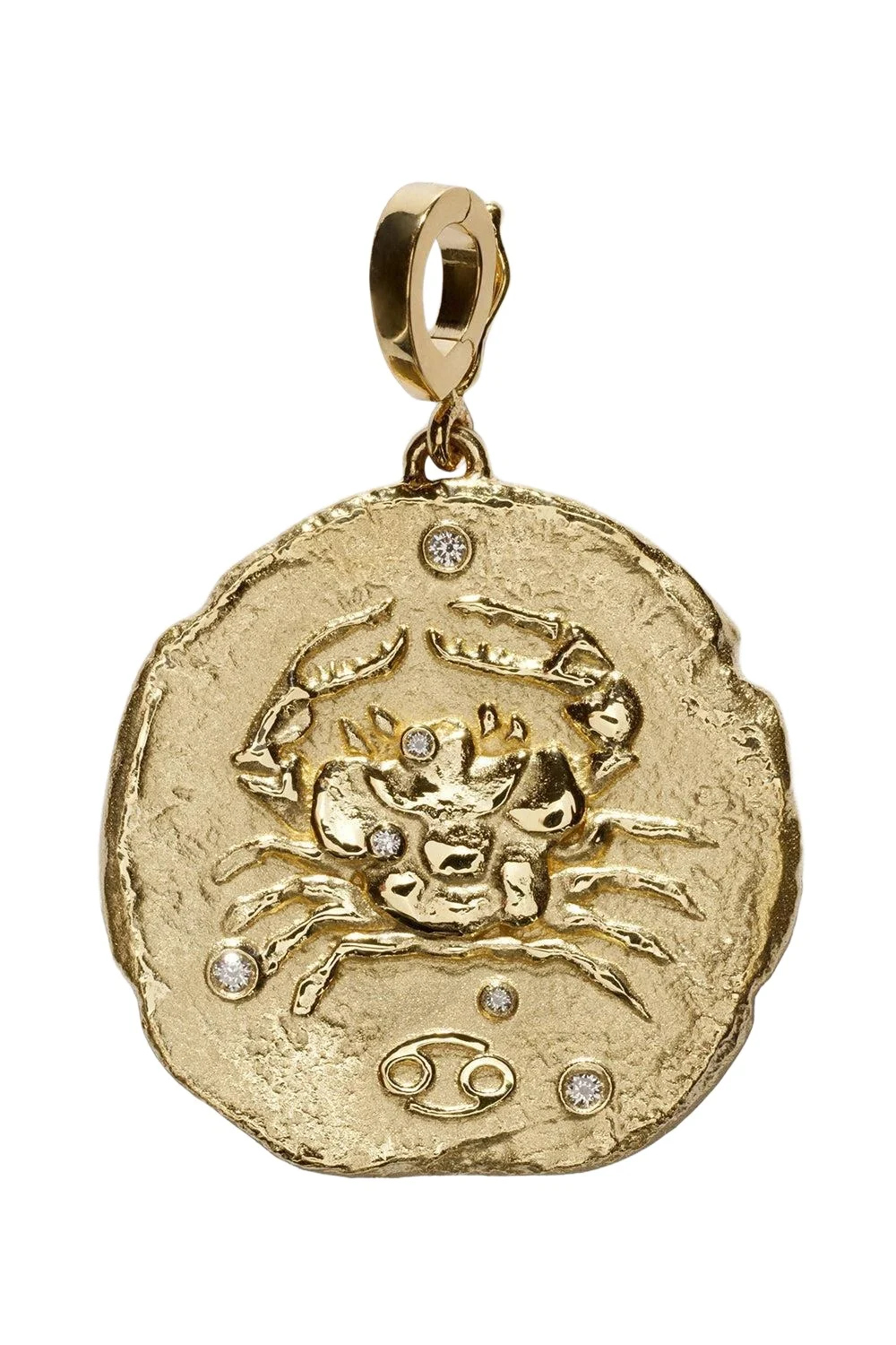 Of The Stars Large Cancer Coin Pendant Of The Stars Large Cancer Coin Pendant