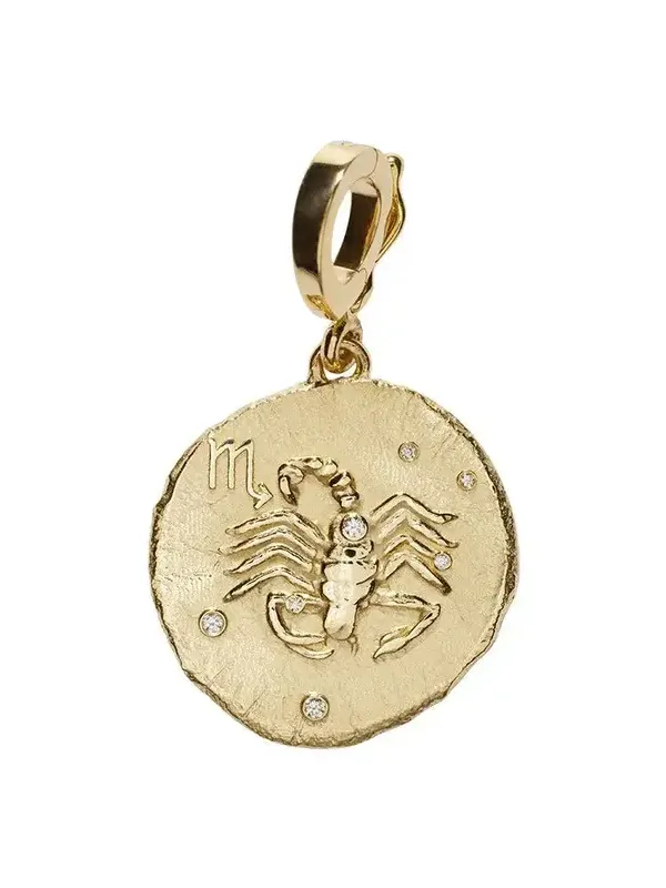 Of The Stars Scorpio Small Coin Charm Of The Stars Scorpio Small Coin Charm