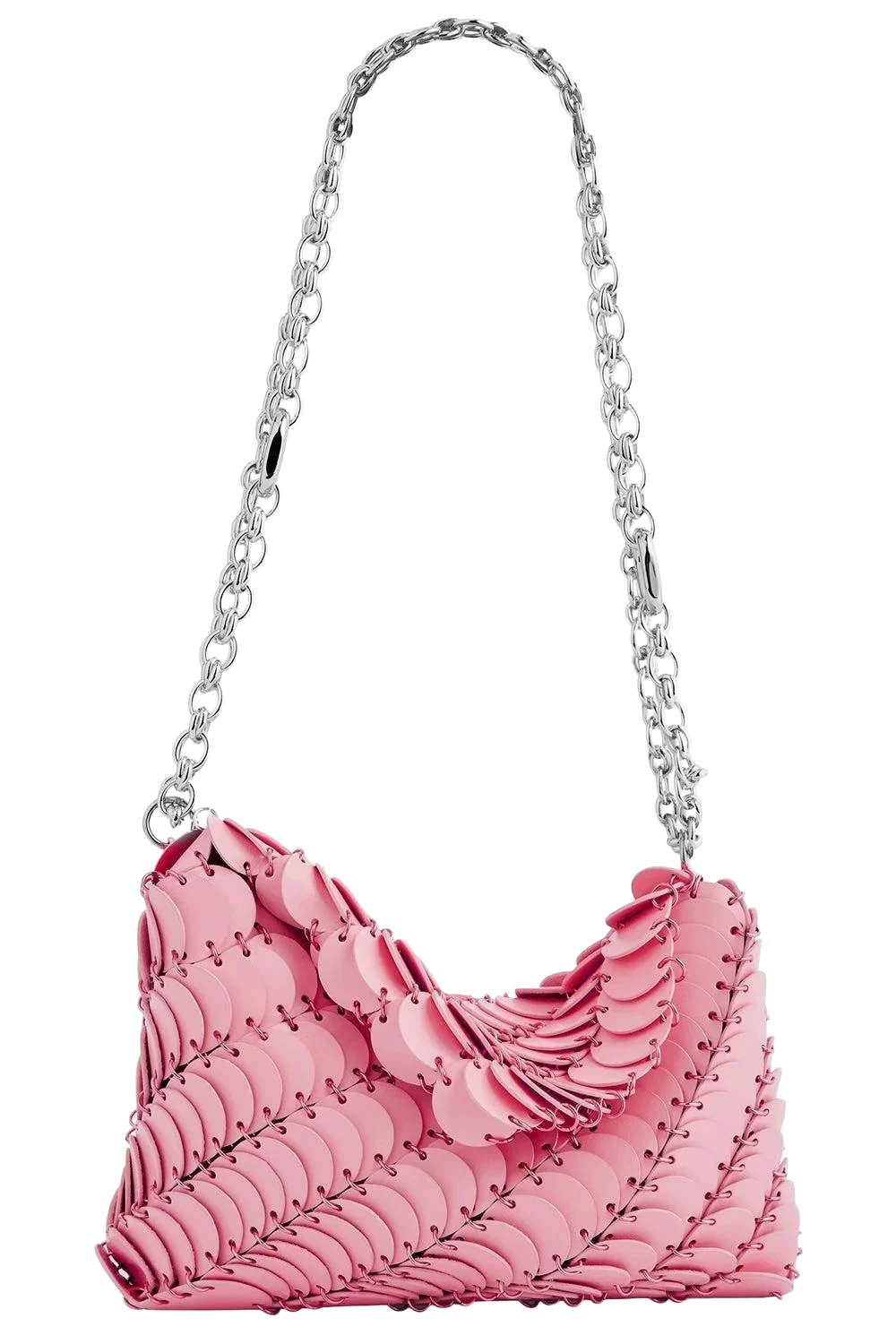 Rabanne Paco Night Bag - Pink Silver