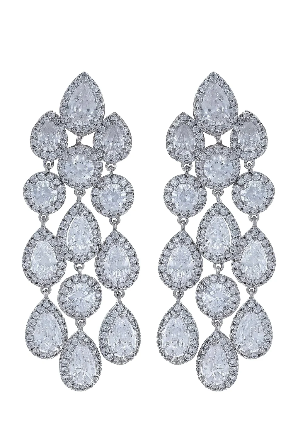 Pear Chandelier Earrings Pear Chandelier Earrings