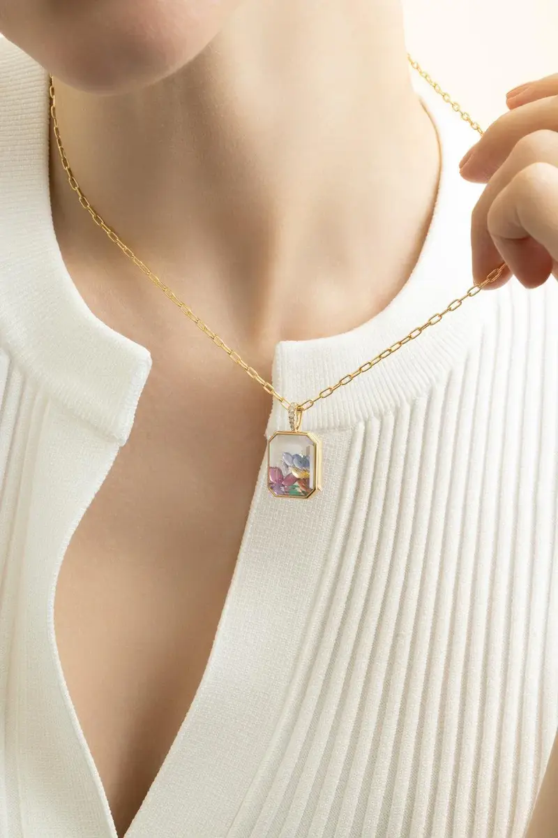 LOQUET Peridot August Birthstone Charm | Thumbnail 4