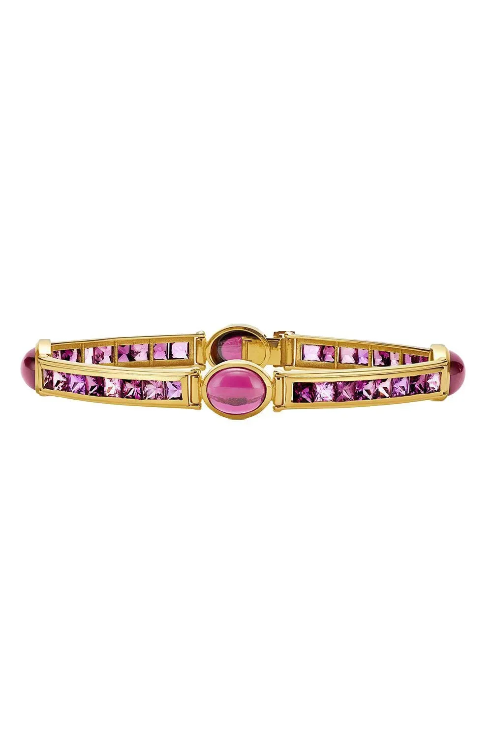 VAN Pink Sapphire St Tropez Stack Bracelet