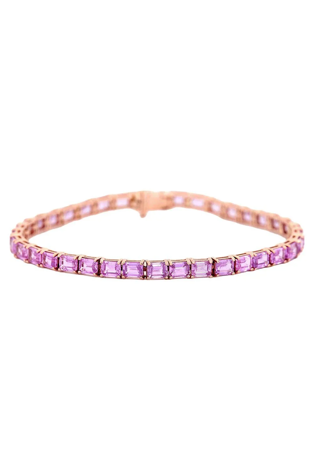 Pink Sapphire Supreme Tennis Bracelet Pink Sapphire Supreme Tennis Bracelet